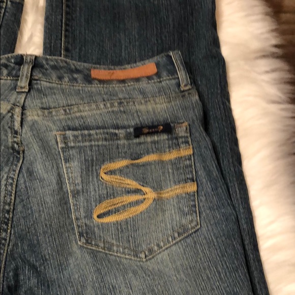 Seven7 Denim - SEVEN7 Flare Premium Denim Jeans Women’s Size 8 Inseam 31”